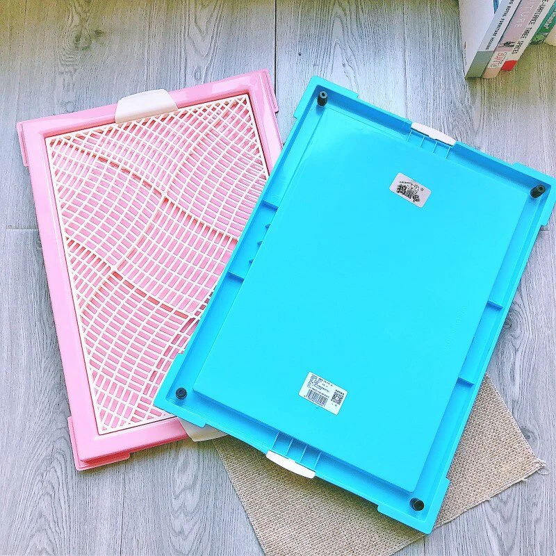 HULIANFU Training Pads Toilet for Puppies and Small Pets Square Pet Training Toilet with Tray for Small Dogs Potty Pet Supplies - Deanwangkt