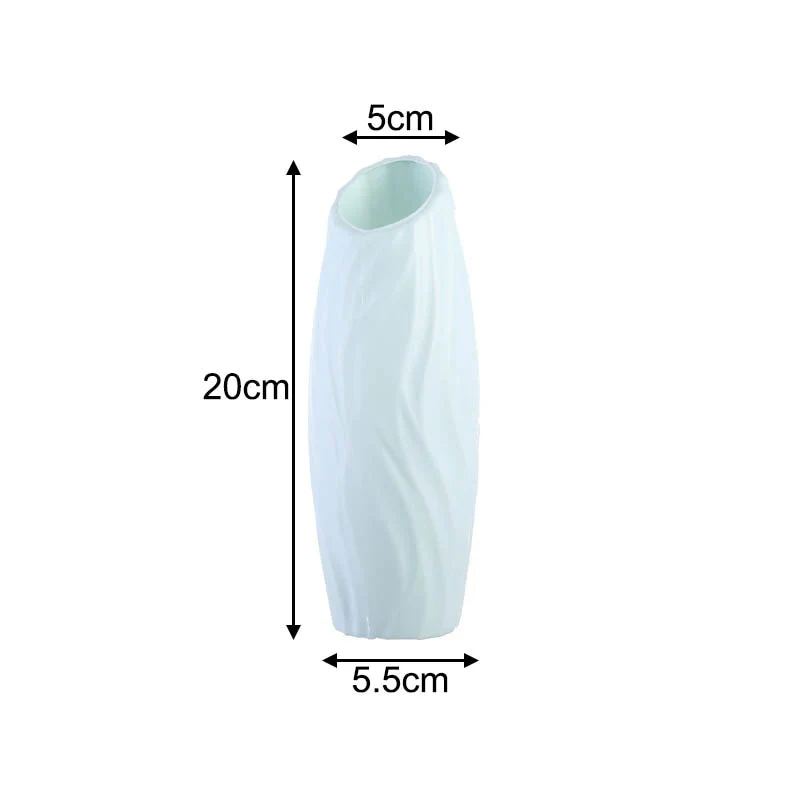HULIANFU Modern vases decoration home Nordic Style Flower Arrangement Living Room Origami flower pot for interior - Deanwangkt