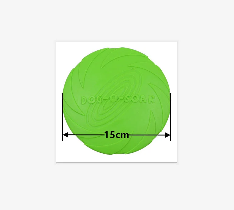 HULIANFU Pet Flying Discs EVA Dog Training Ring Puller Resistant Bite Floating Toy Puppy Outdoor Interactive Game Playing Products Supply - Deanwangkt