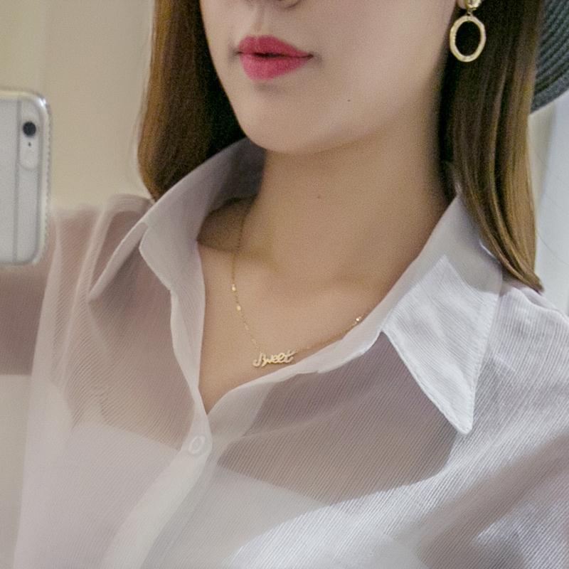 Hulianfu Spring Chiffon Transparent Shirt Women's Long Sleeve See-through Blusas Ropa De Mujer Summer Sun-proof Zipper Coats Jacket - Deanwangkt
