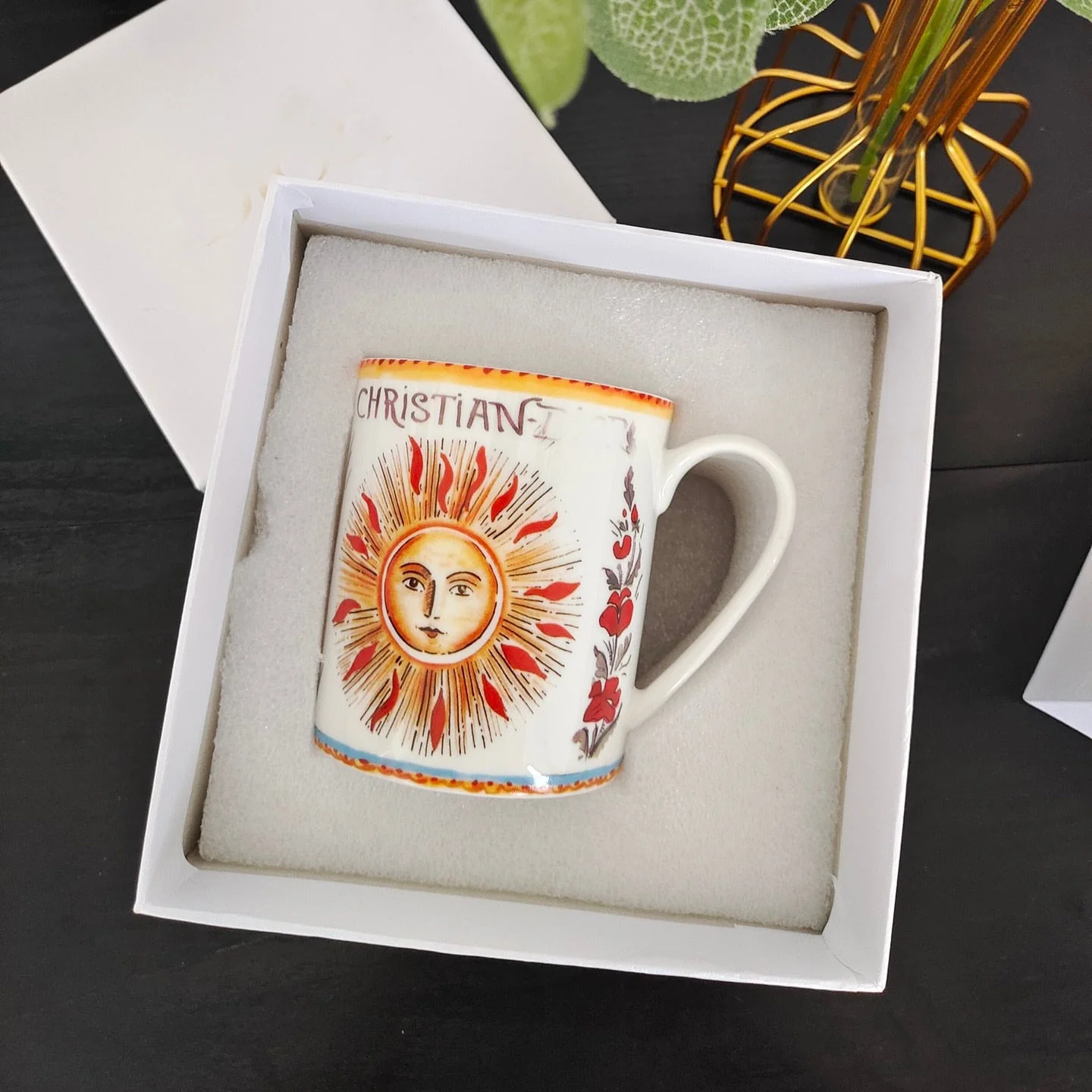 HULIANFU Retro Plate Bone China Dinner Set Nordic Kitchen Ceramic Dessert Charger Plates for Wedding Tableware Trays Decorative Mug Cup - Deanwangkt