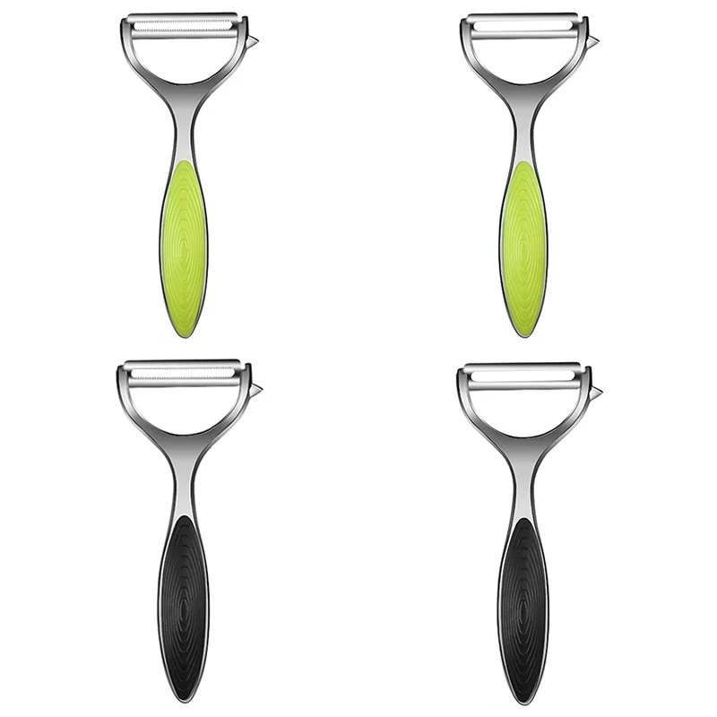 HULIANFU MHNTLOS Stainless Steel Multi-function Vegetable Peeler&ampJulienne Cutter Julienne Peeler Potato Carrot Grater Kitchen Tool - Deanwangkt