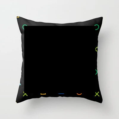 HULIANFU Super Hot Game Fans Video Gamepads Cushion Cases Retro Games Decorative Pillows Case Livingroom Sofa Couch Bed Car Throw Pillows - Deanwangkt