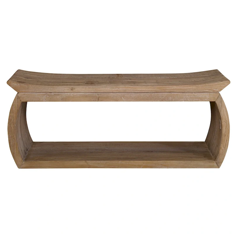 Uttermost Connor Reclaimed Wood Bench - 42W x 17H x 14D