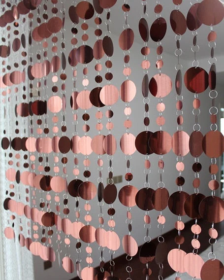 HULIANFU PVC sequins Curtains  Household items partitions Plastic curtain Home supplies Festive wedding decoration - Deanwangkt