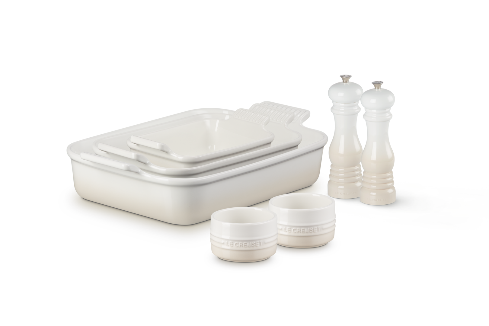 Stoneware 5-piece Essential Set with Mills