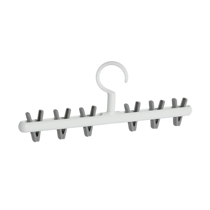 HULIANFU Magic 9-hole Support Circle Clothes Hanger Clothes Drying Rack Multifunction Plastic clothes rack Home Storage Hangers - Deanwangkt