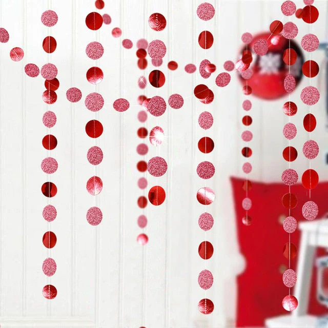 HULIANFU Merry Christmas Decorations for Home 4M Twinkle Star Paper Garland New Year  Noel ChristmasTree Ornaments Kerst  Navidad - Deanwangkt