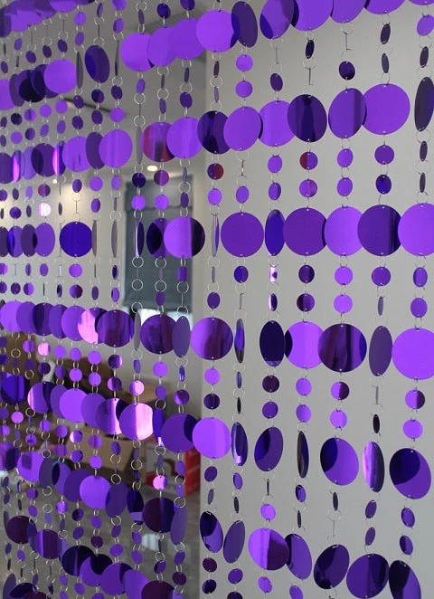 HULIANFU PVC sequins Curtains  Household items partitions Plastic curtain Home supplies Festive wedding decoration - Deanwangkt