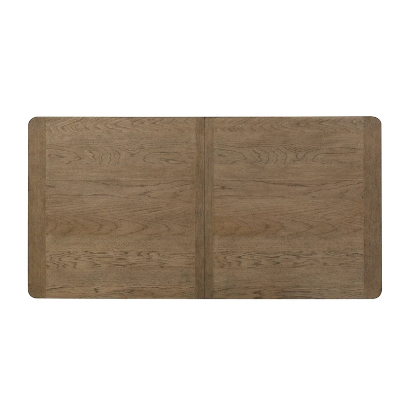 Farmhouse Reimagined Antique White Opt 6 Piece Trestle Table Set