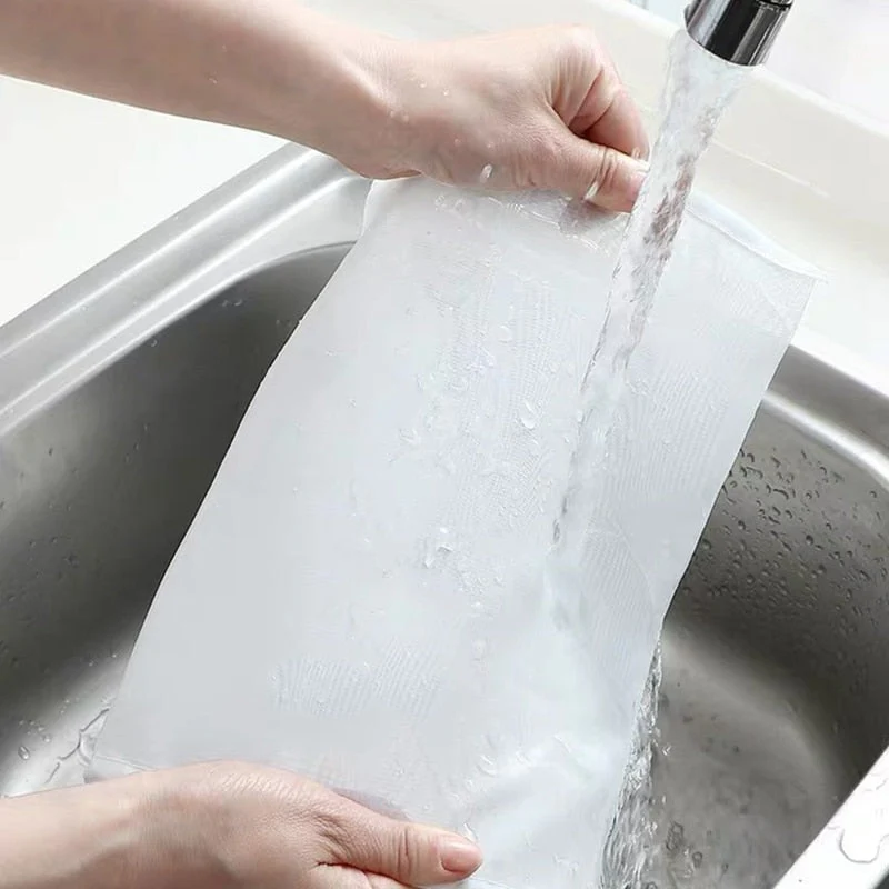 HULIANFU Soy Milk Wine Filter Bag Nut Milk Bag Tea Coffee Oil Yogurt Filter Net Mesh Kitchen Food Reusable Nylon Filter Bags Strainer - Deanwangkt