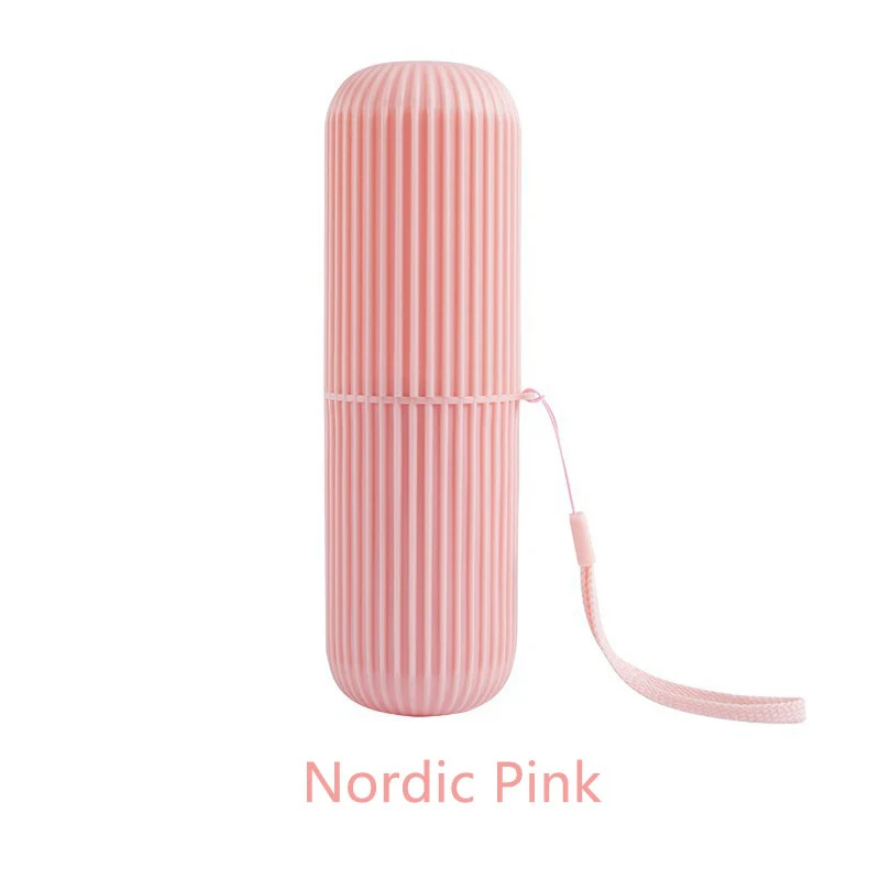 HULIANFU Travel Accessories Toothbrush Tube Cover Case Cap Fashion Plastic Suitcase Holder Baggage Boarding Portable Bathroom Accessories - Deanwangkt