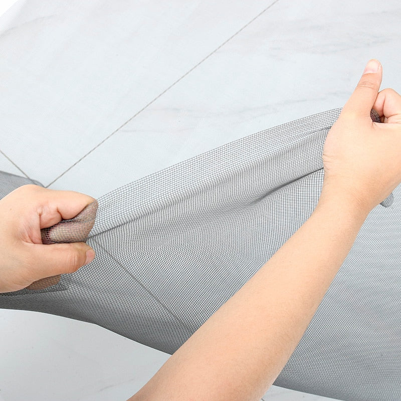HULIANFU Insect Screen Anti Mosquito Net Indoor DIY Custom Mesh Material Polyester Screen Customizable Mosquito Bug Room Curtain Mesh - Deanwangkt