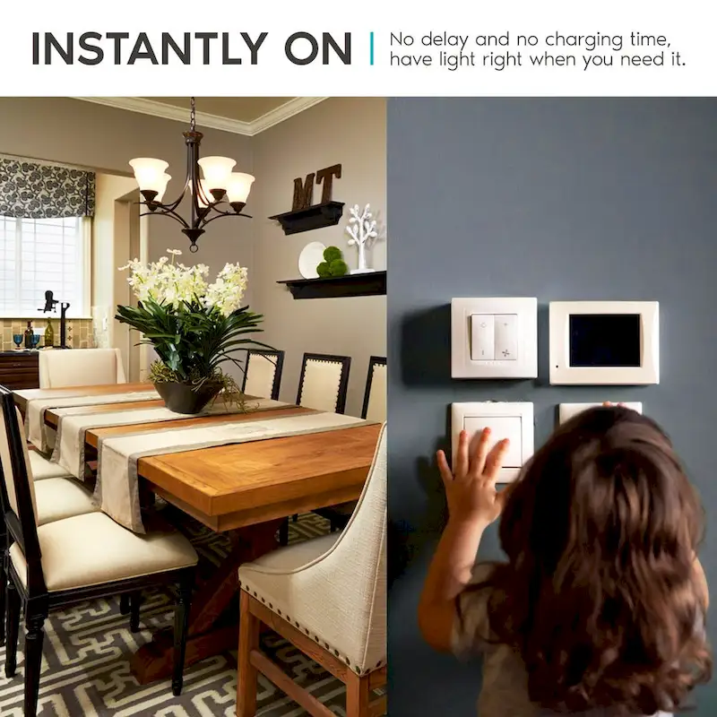 Luxrite A19 LED Light Bulb 60W Equivalent, Dimmable, 800 Lumens, Enclosed Fixture Rated, Energy Star, E26 Base (48 Pack)