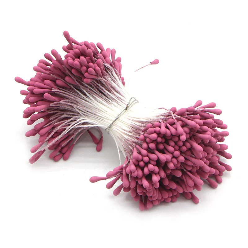 HULIANFU 2026  Lucia Crafts 144/420/600/1000pcs /Lot  Flowers Stamen 2mm  DIY Artificial Flowers  Wreath For Wedding Party Home Decor  D0401 - Deanwangkt