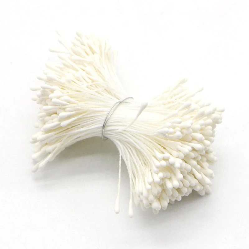 HULIANFU 2026  Lucia Crafts 144/420/600/1000pcs /Lot  Flowers Stamen 2mm  DIY Artificial Flowers  Wreath For Wedding Party Home Decor  D0401 - Deanwangkt