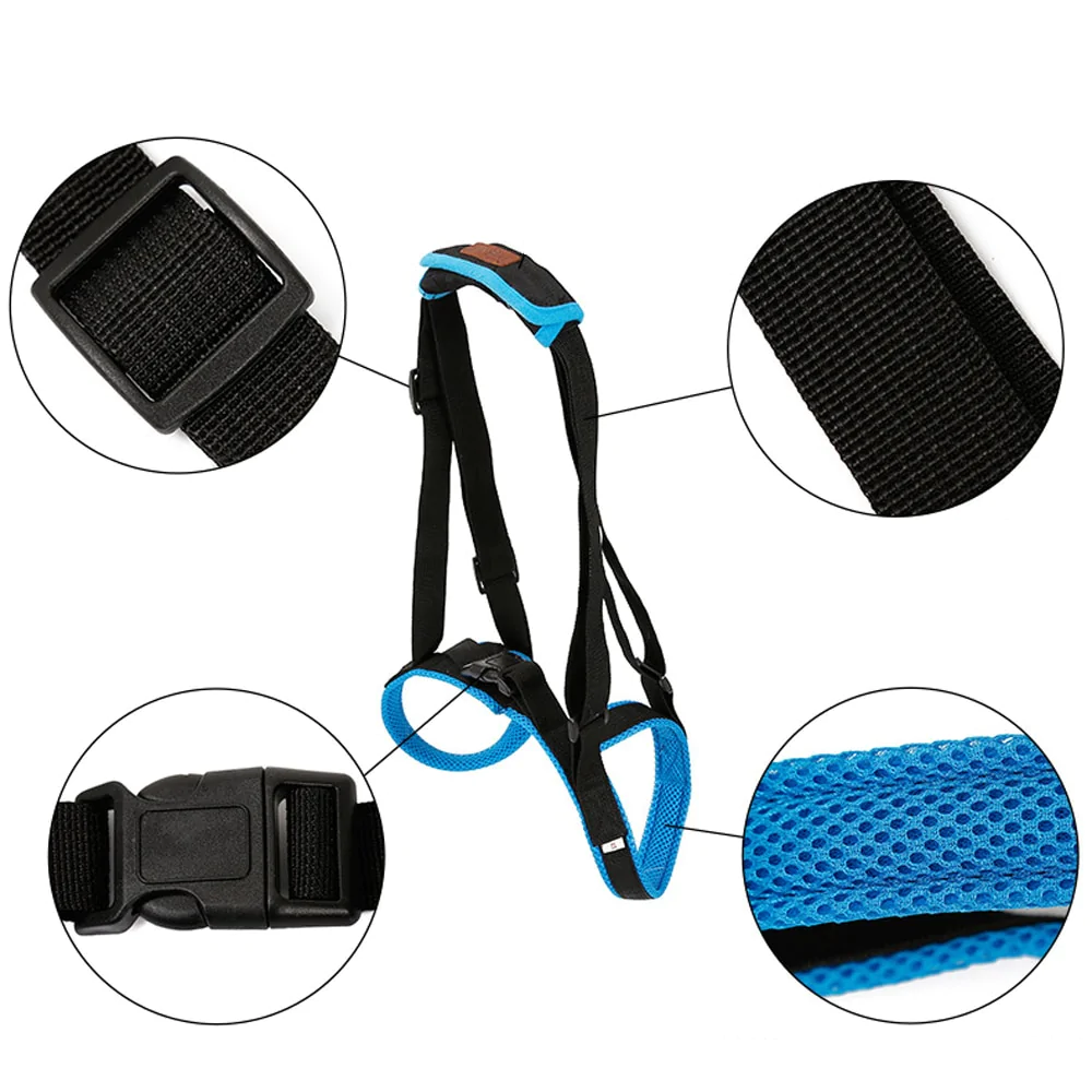 HULIANFU New Pet Leg Straps Walking Bracket Dog Leg Belts Hind Legs Support Harness with Assist Sling for Old Injured Dogs - Deanwangkt