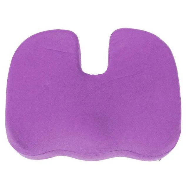 HULIANFU Travel Coccyx Seat Cushion Memory Foam U-Shaped Pillow For Chair Cushion Pad Car Office Hip Support Massage Orthopedic Pillow - Deanwangkt