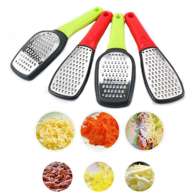 HULIANFU Practical Cheese Grater Home Stainless Steel Rotary Slicer Durable Hand-Cranked Vegetables Long Handle Multifunctional Chocolate - Deanwangkt