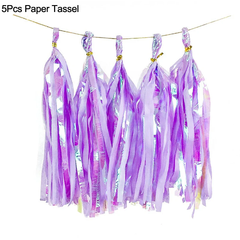 HULIANFU Little Mermaid Party Balloons 32inch Number Foil Balloon Kids Birthday Party Decoration Supplies Baby Shower Decor Helium Globos - Deanwangkt