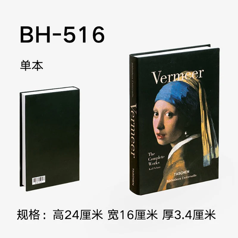 HULIANFU Ins Fashion Fake Books for Decoration Home Decor Coffee Table Book Simulation Prop Book Model Hotel Room Unopenable Box Book - Deanwangkt