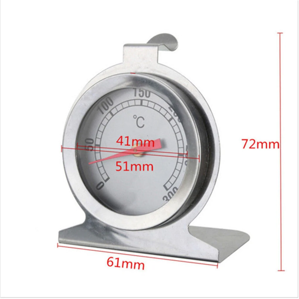 HULIANFU Stainless Steel Oven Cooker Thermometer Temperature Gauge Mini Thermometer Grill Temperature Gauge for Home Kitchen Food HOT - Deanwangkt