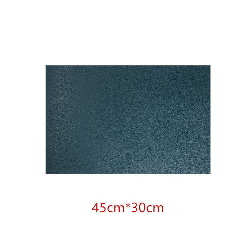 HULIANFU Rectangular Table Mat PU Leather Placemat  Waterproof Greaseproof  Pad Kitchen for Dining Anti-Scalding Insulation - Deanwangkt