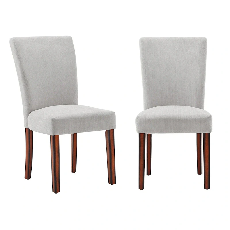 Dinant Chenille Parsons Dining Chairs (Set of 2) - Dining Chair