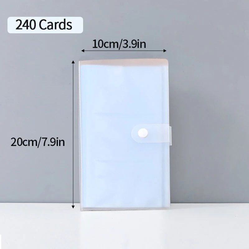 HULIANFU Photocard Holder Collection Album Idol Chasing Star Binder Photocards Collection Book Large-capacity Ticket Card Book Card Bag - Deanwangkt