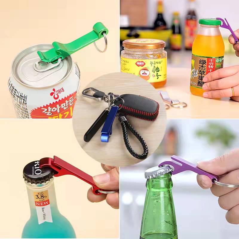 HULIANFU Kitchen Accessories Jar  Opener Beer Bottle  Can Gap Lids Off Easily Adjustable Size Stainless Steel Aluminium Alloy - Deanwangkt