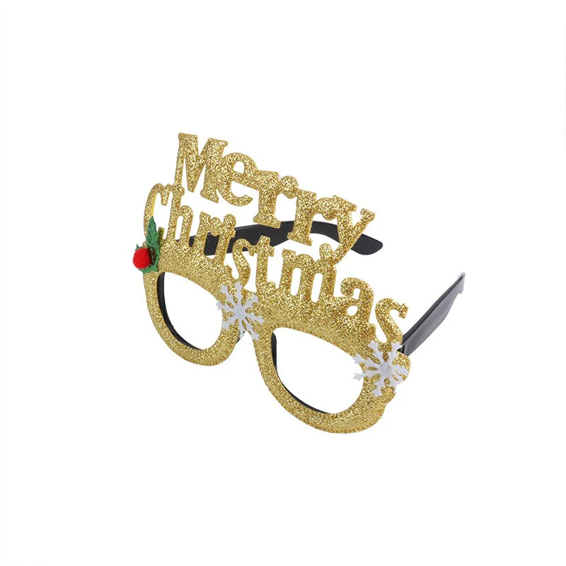 HULIANFU 2026  Christmas Headbands Christmas Tree Reindeer Antlers Hairband Xmas Party Kids Hairhoop  Christmas Glasses Photo Booth Props - Deanwangkt