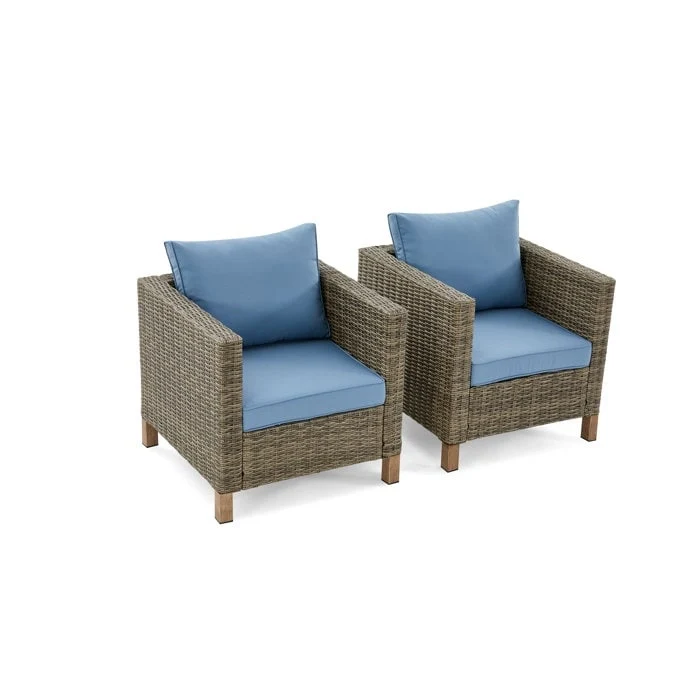 6 Piece Sectional Seating Group with Cushions