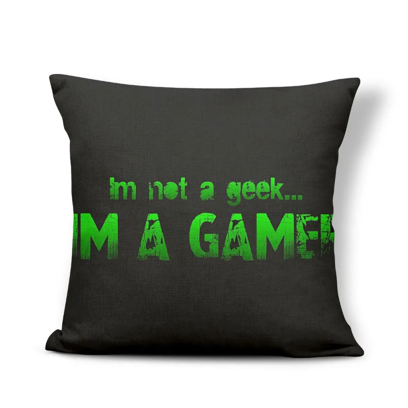 HULIANFU Super Hot Game Fans Video Gamepads Cushion Cases Retro Games Decorative Pillows Case Livingroom Sofa Couch Bed Car Throw Pillows - Deanwangkt