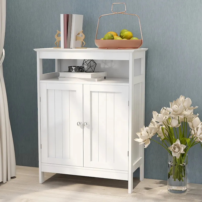 Freestanding Bathroom Floor Cabinet, Storage Cabinet