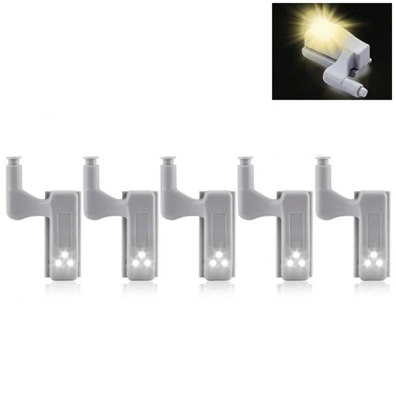 HULIANFU Universal LED Inner Hinge Lamp Cabinet Induction Lights  Wardrobe Cupboard Sensor Lights Bedroom Kitchen Closet Night Lamp - Deanwangkt