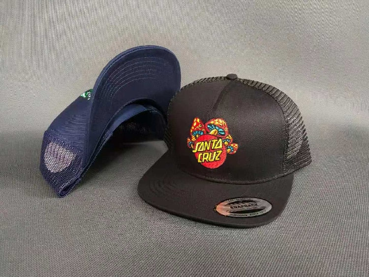 HULIANFU Santa cruz Baseball Caps for men Sun Hat women  Independent Peaked Hip hop Flip Skateboard Snapback Adjustable Casual Outdoor - Deanwangkt