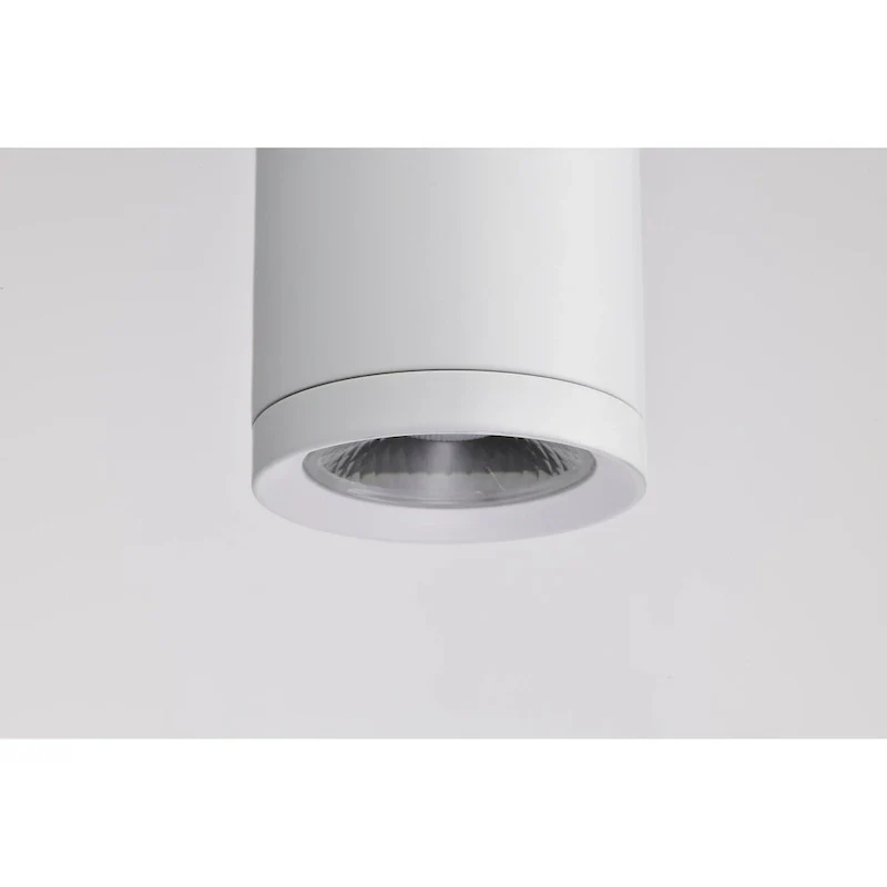 Century 12 Watt 16  LED Pendant Matte White Finish