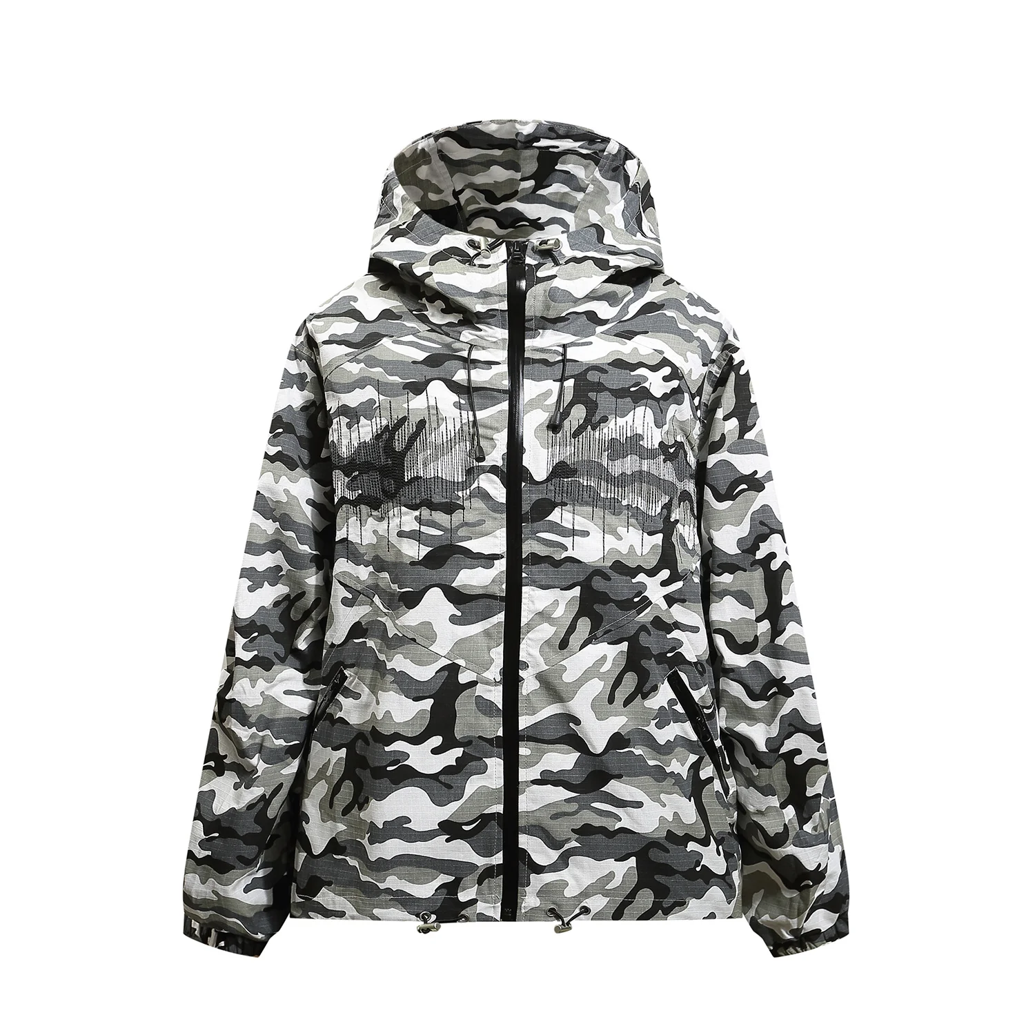 W605-Mankun popular autumn and winter new n retro street trendy snow trench coat trendy color fan jacket jacket - Deanwangkt