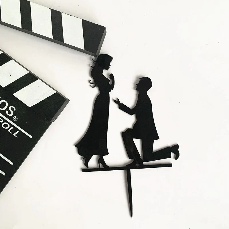 HULIANFU MR&MRS Acrylic Wedding & Engagement Cake Topper Lover Valentine  Day Baking Decoration You&me Anniversary Cake Party Favors - Deanwangkt