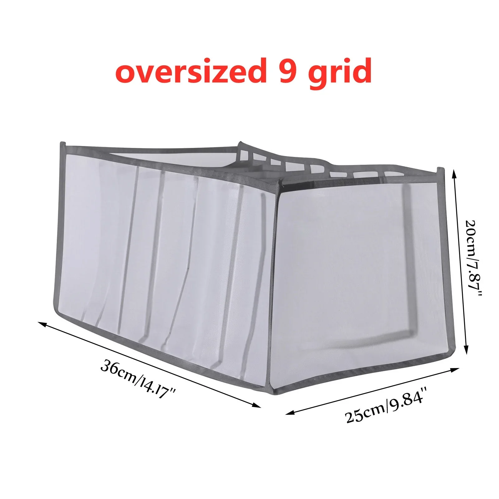HULIANFU New Underwear Clothes Storage Box Foldable Drawer Organizers Socks Shorts Closet Wardrobe Separation Compartment Box Washable - Deanwangkt