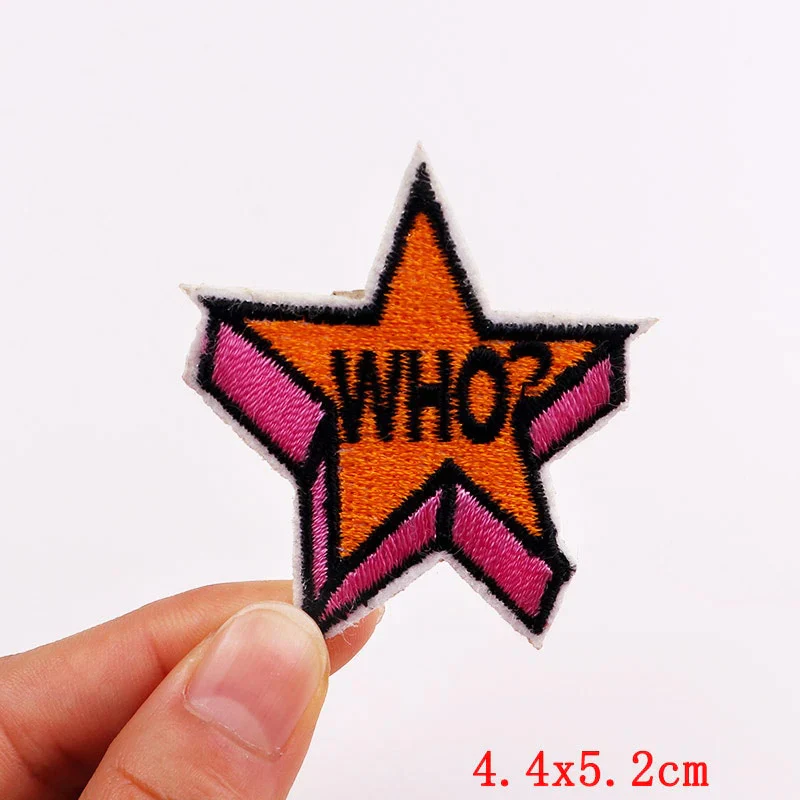 HULIANFU Mushroom Applique Embroidered Patches On Kids Clothes DIY Iron On Patches Cartoon Patches For Clothing Stickers Animal Badges - Deanwangkt