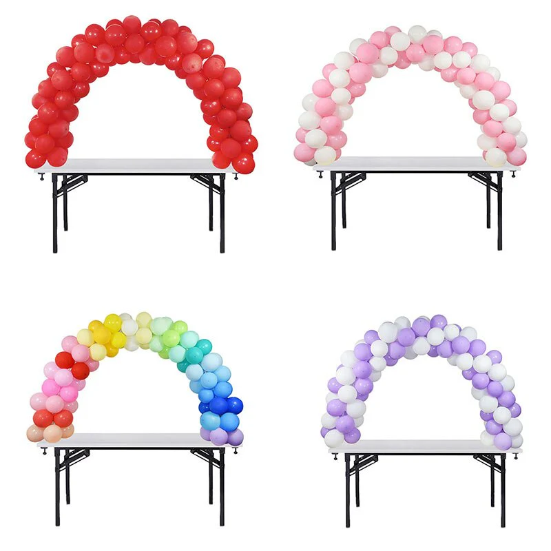 HULIANFU Table Balloon Arch Kit for Different Table Sizes Adjustable Balloon Arch Stand Great for Baby Shower Birthday Party Decorations - Deanwangkt