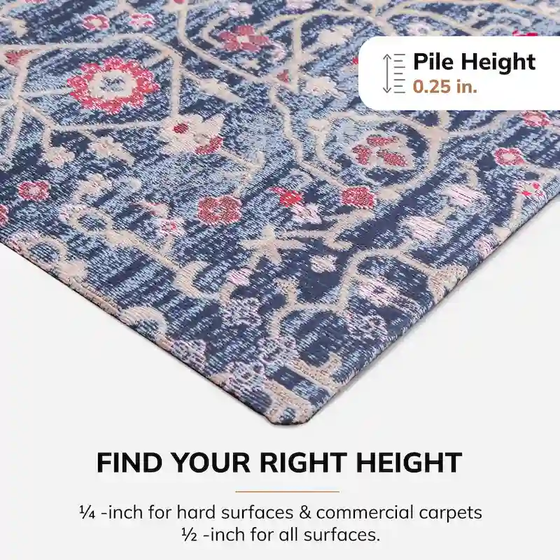 Jani 40 x 54 1/2 Rug'd Chair Mat