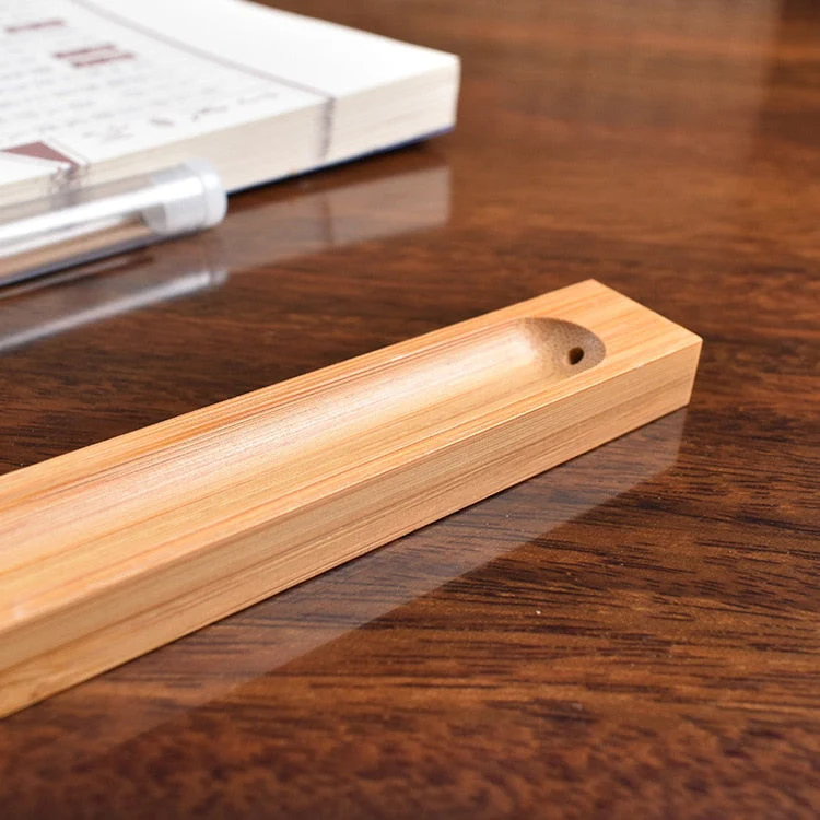 HULIANFU Wood Incense Stick Holder 23cm Line Incense Burner Wooden Crafts Sandalwood Coil Base Home Decoration - Deanwangkt
