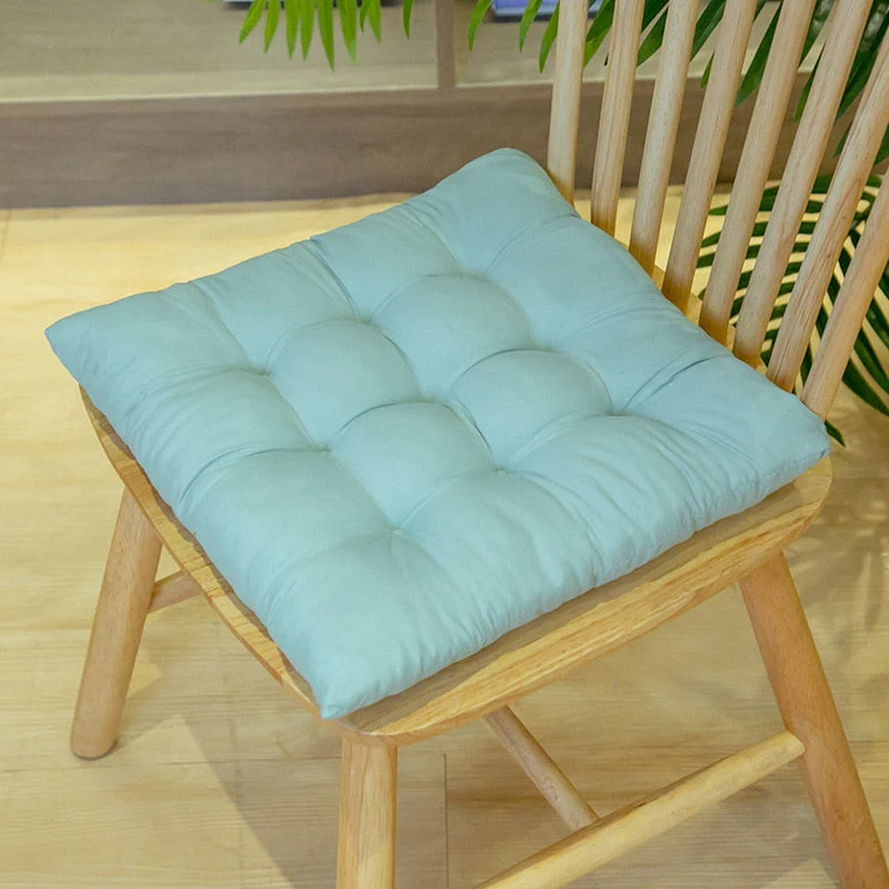 HULIANFU Winter Home Chair Cushion New Outdoor Thick Cushion Pad Office Dining Chair Mattress Pure Sofa Chair Back Pad Comfort Square - Deanwangkt