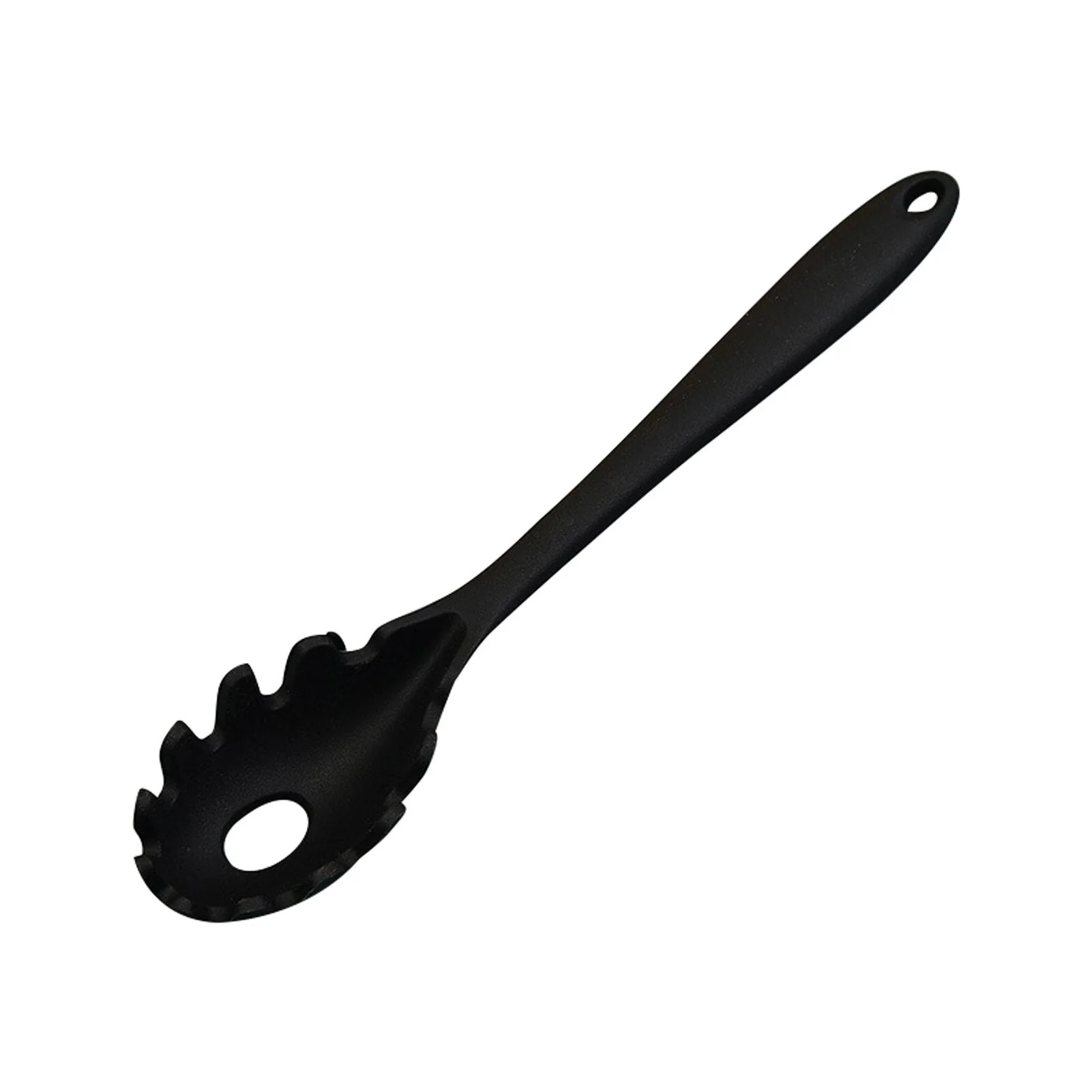 HULIANFU Practical Cooking Tool  Bottom Noodle Multifunctional Spoon Soft Silicone Ergonomic Pasta Fork Home Kitchen Mini Portable - Deanwangkt