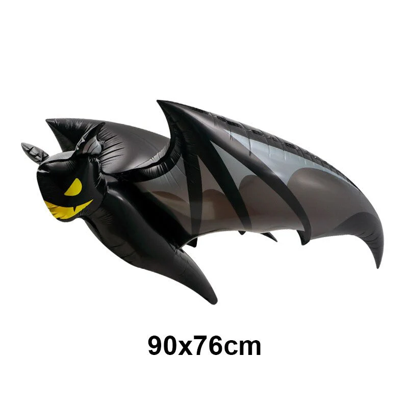 HULIANFU Large 86x165cm Skeleton Man Balloons Halloween Decorations Globos Scary Halloween Skull Ballons Halloween Party Home Decorations - Deanwangkt