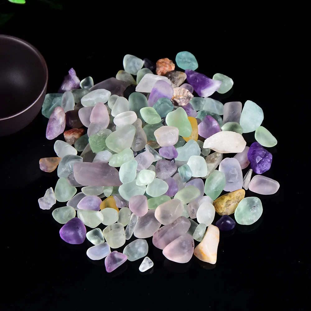 HULIANFU Natural Crystal Rose Quartz Ore Mineral Specimen Healing Stone Natural Colorful Quartz for Aquarium Stone Home Decoration DIY - Deanwangkt