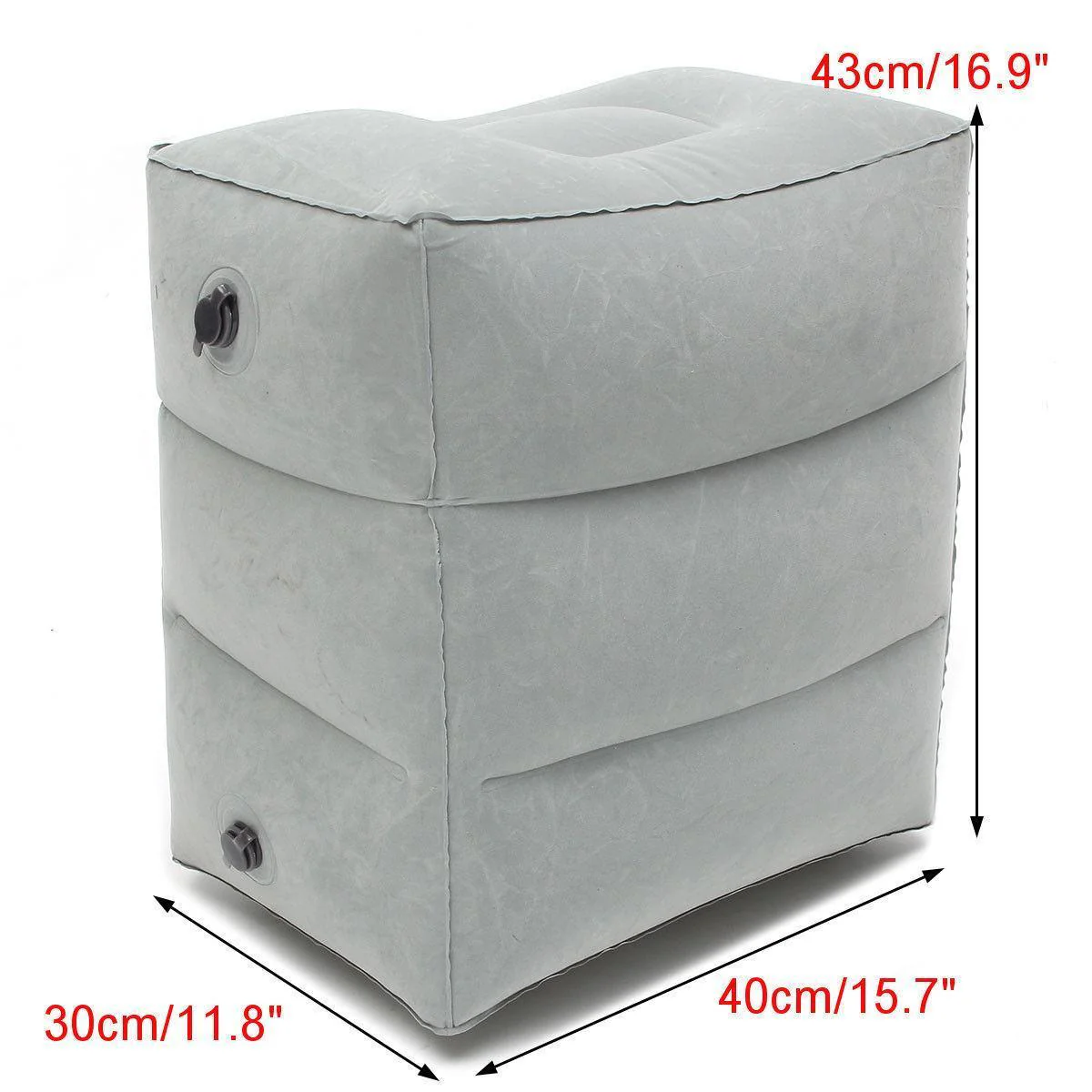 HULIANFU Useful Inflatable Portable Travel Footrest Pillow Plane Train Kids Bed Foot Rest Pad - Deanwangkt