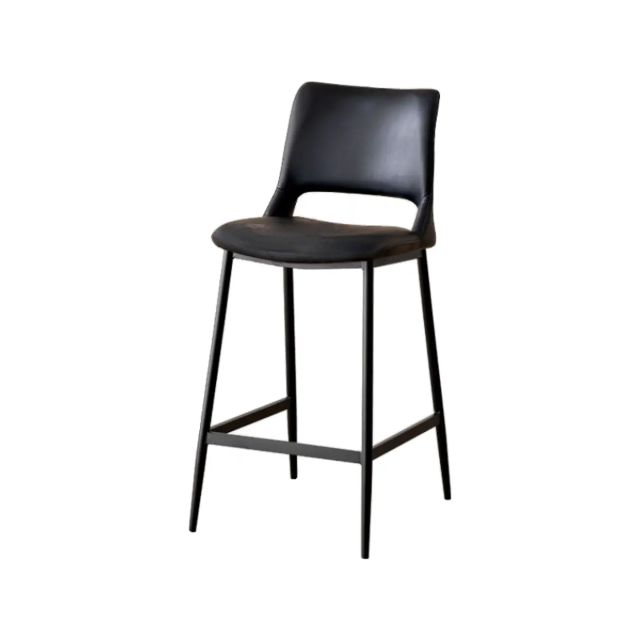Counter Adjustable Leather Modern Bar Stools